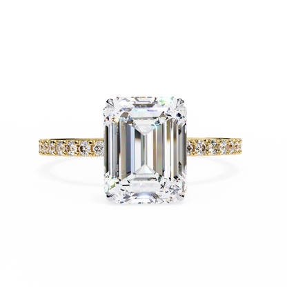 Sundara Emerald Diamond Ring - Espira Gems