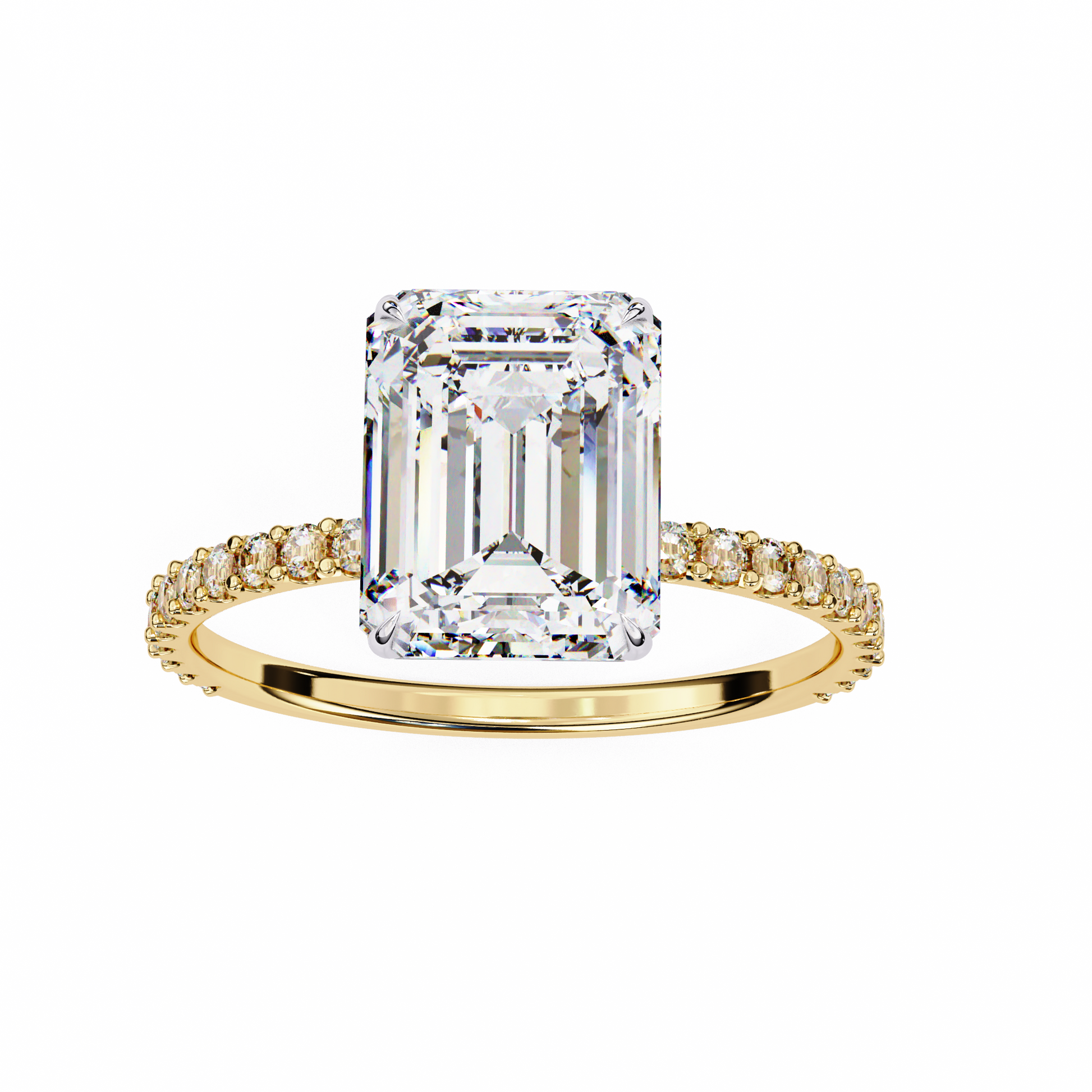 Sundara Emerald Diamond Ring - Espira Gems