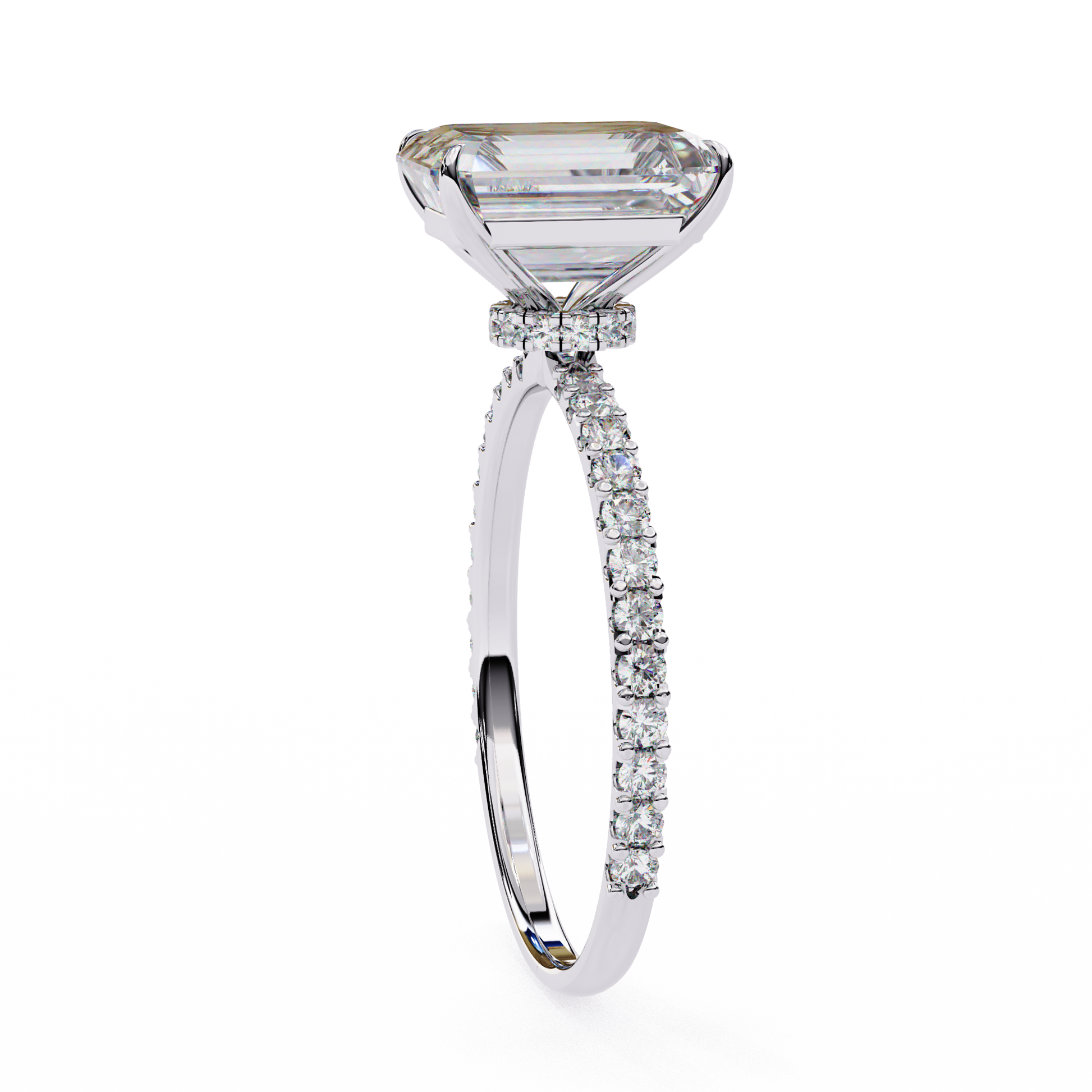 Sundara Emerald Diamond Ring - Espira Gems