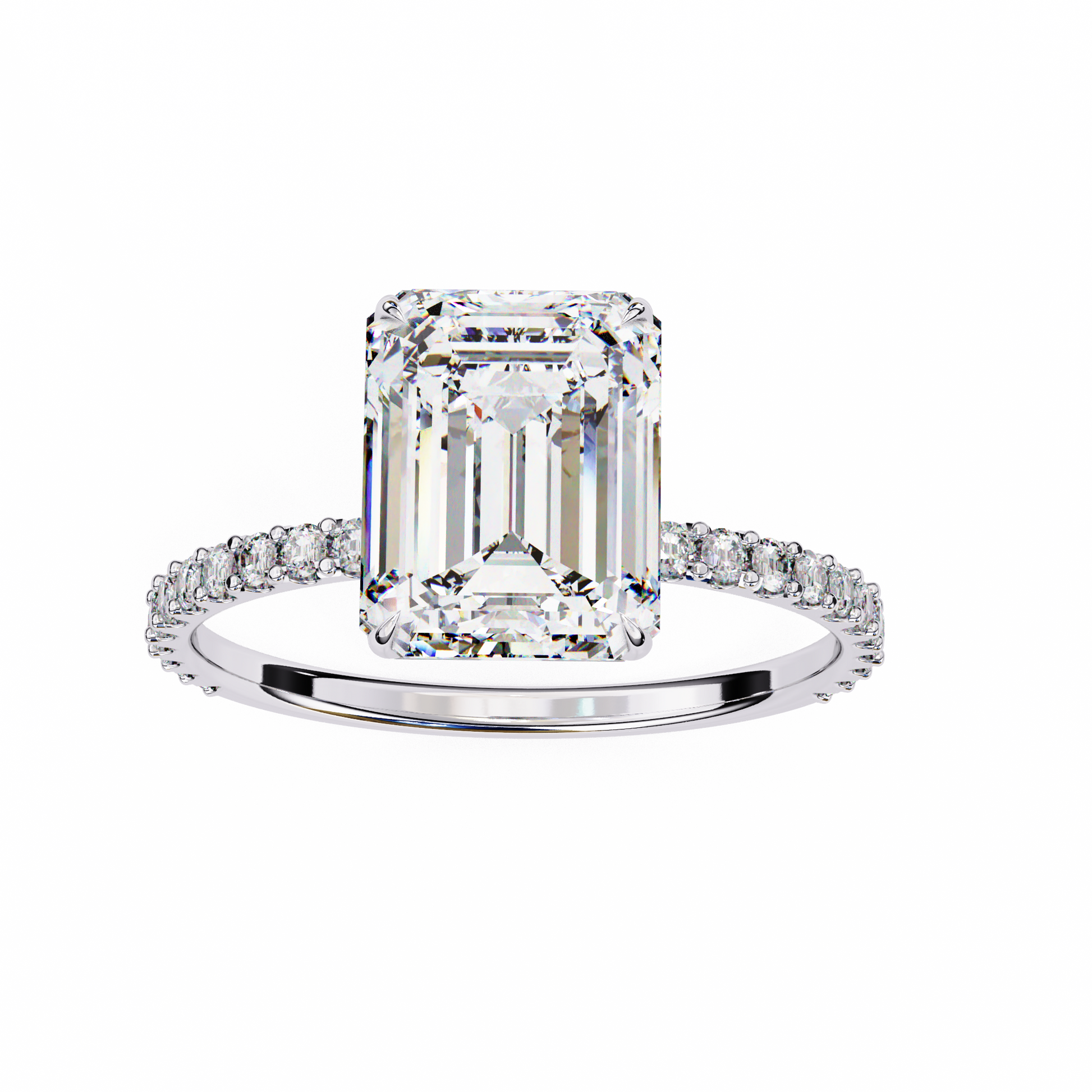 Sundara Emerald Diamond Ring - Espira Gems