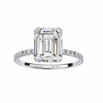 Sundara Emerald Diamond Ring - Espira Gems