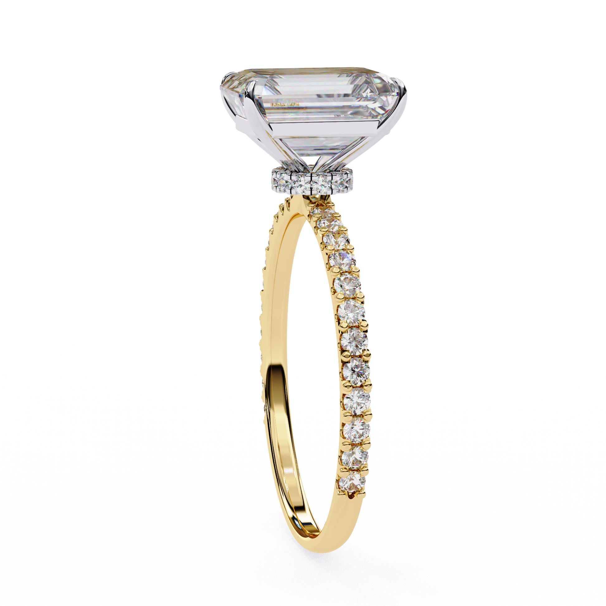 Sundara Emerald Diamond Ring - Espira Gems