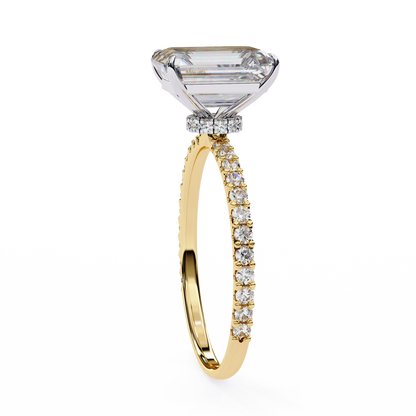 Sundara Emerald Diamond Ring - Espira Gems