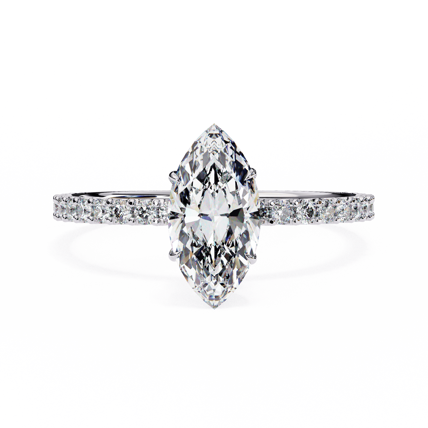 paradise marquise diamond ring - espira fine gems