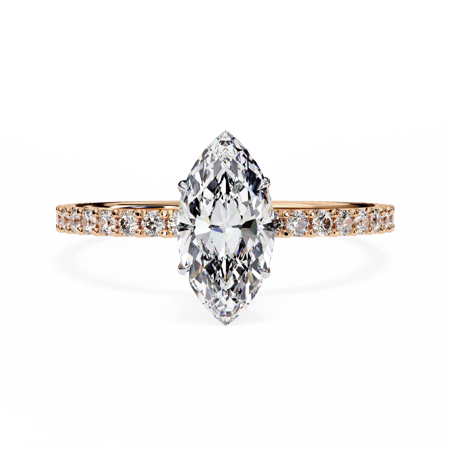 paradise marquise diamond ring - espira fine gems