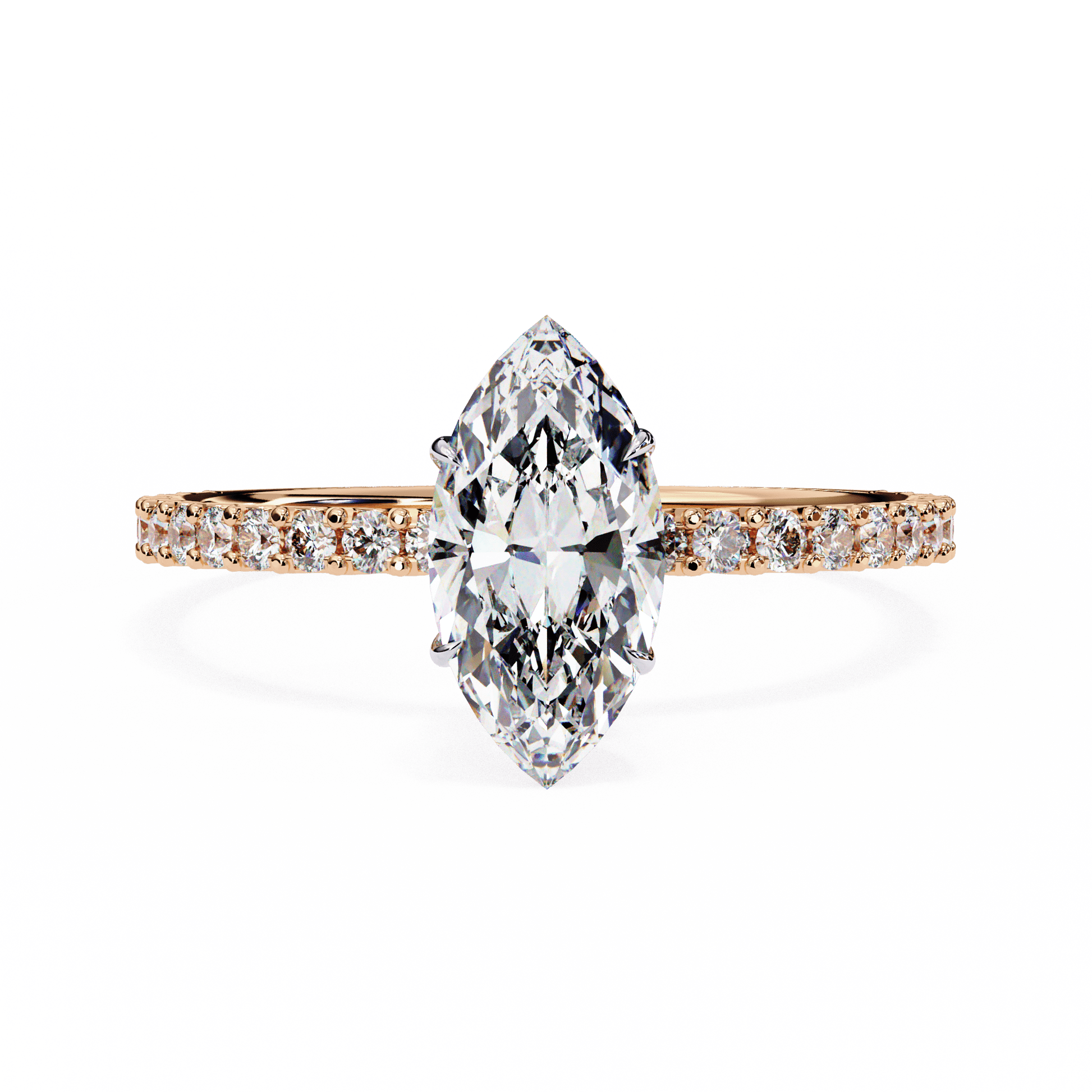 Paradise Marquise Diamond Ring - Espira Fine Gems