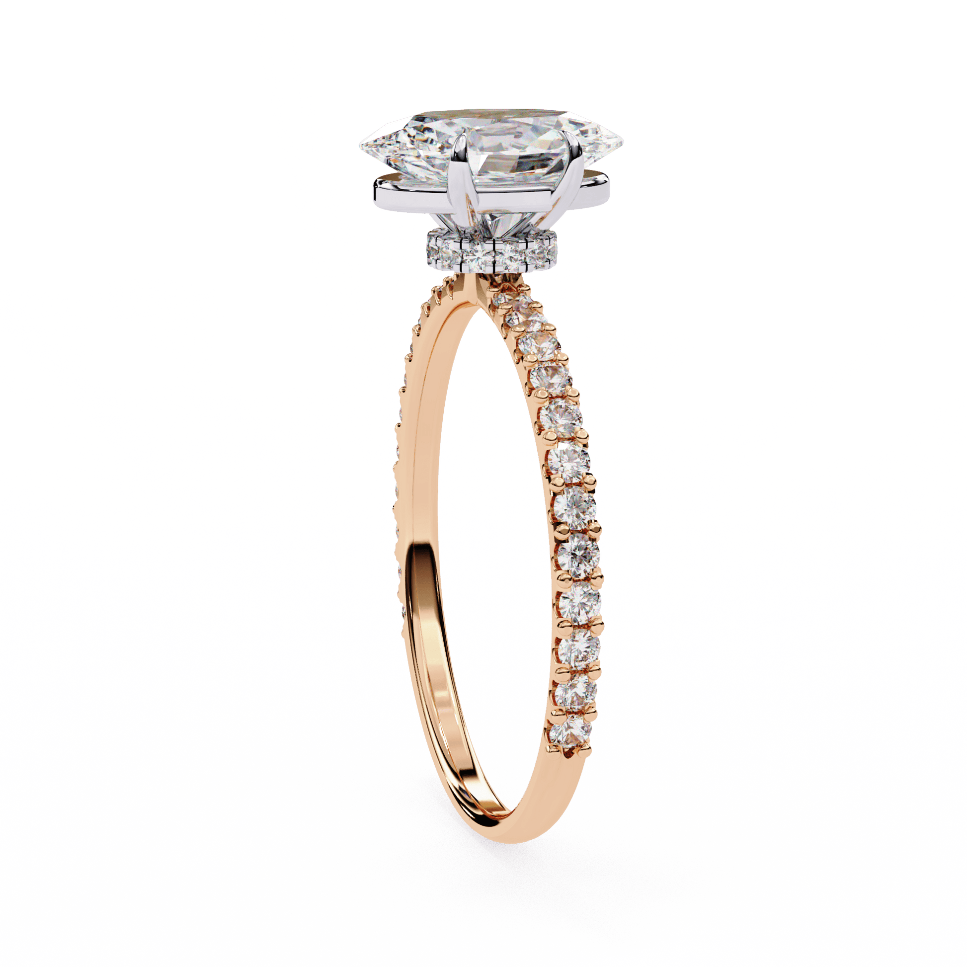 Paradise Oval Diamond Ring - Espira Fine Gems