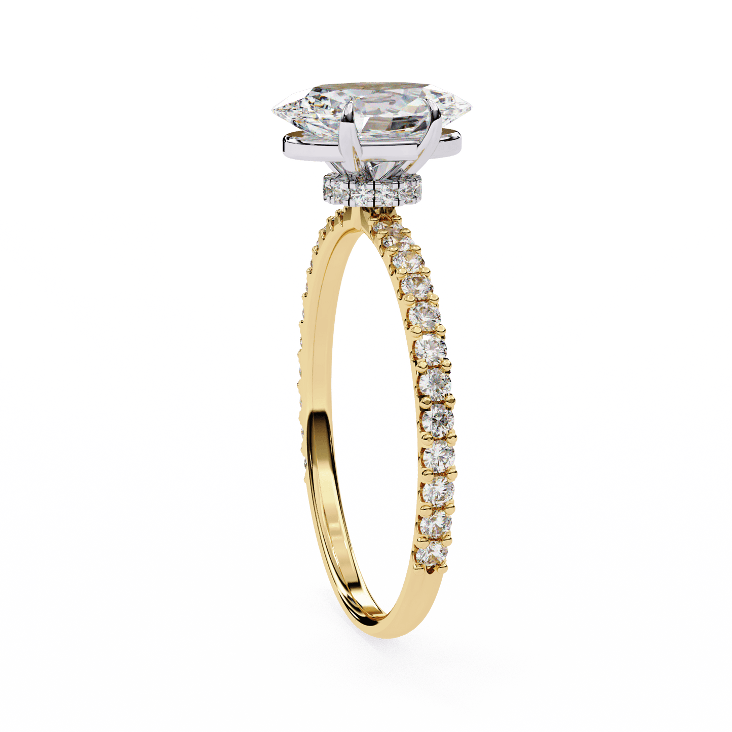 paradise oval diamond ring - espira fine gems