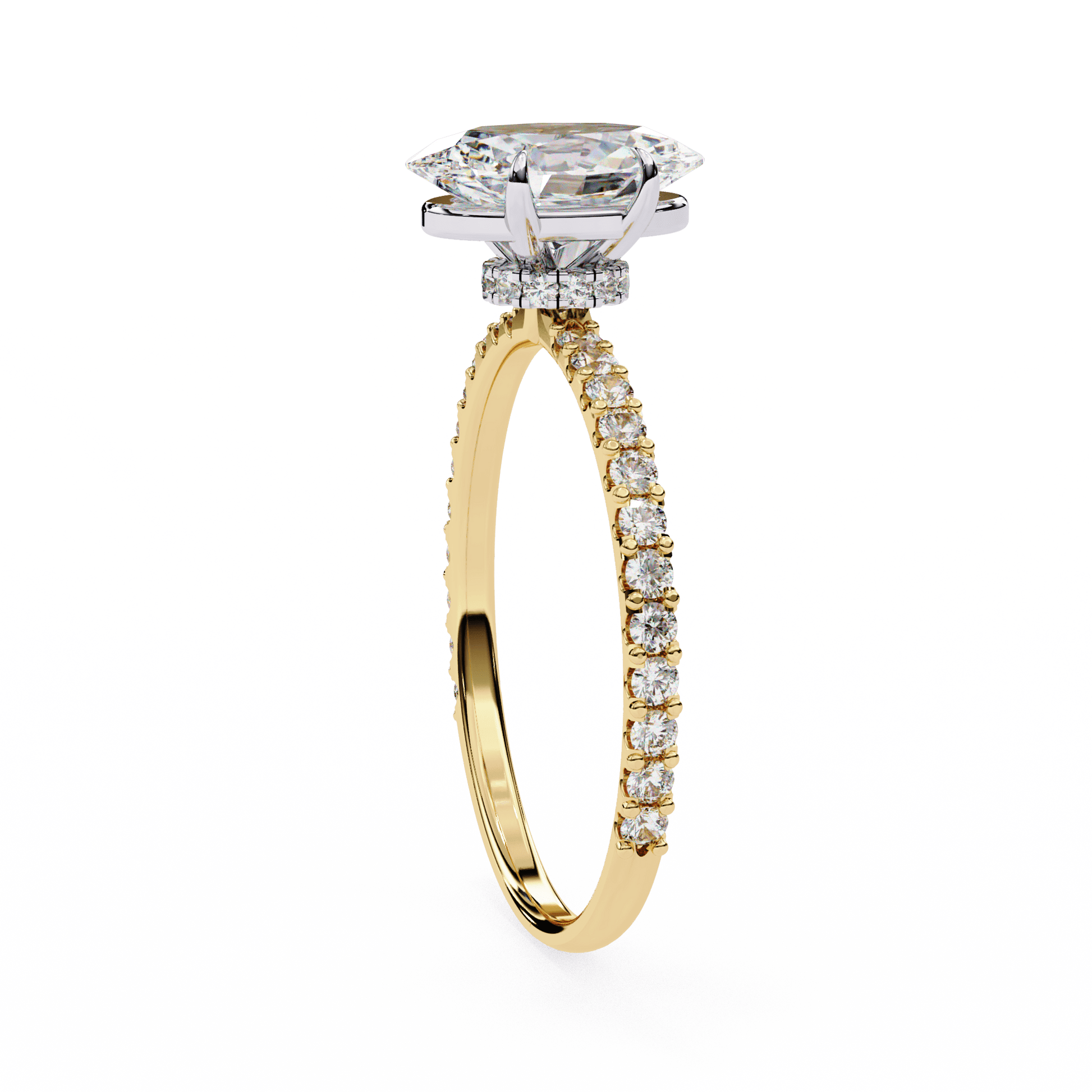 Paradise Oval Diamond Ring - Espira Fine Gems