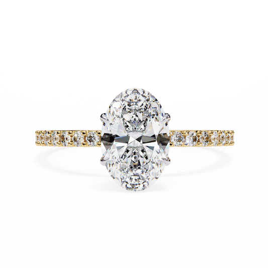 Paradise Oval Diamond Ring - Espira Fine Gems