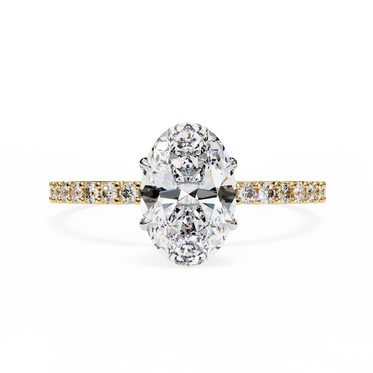 paradise pear diamond ring - espira fine gems