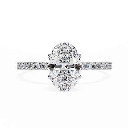 Paradise Oval Diamond Ring - Espira Fine Gems