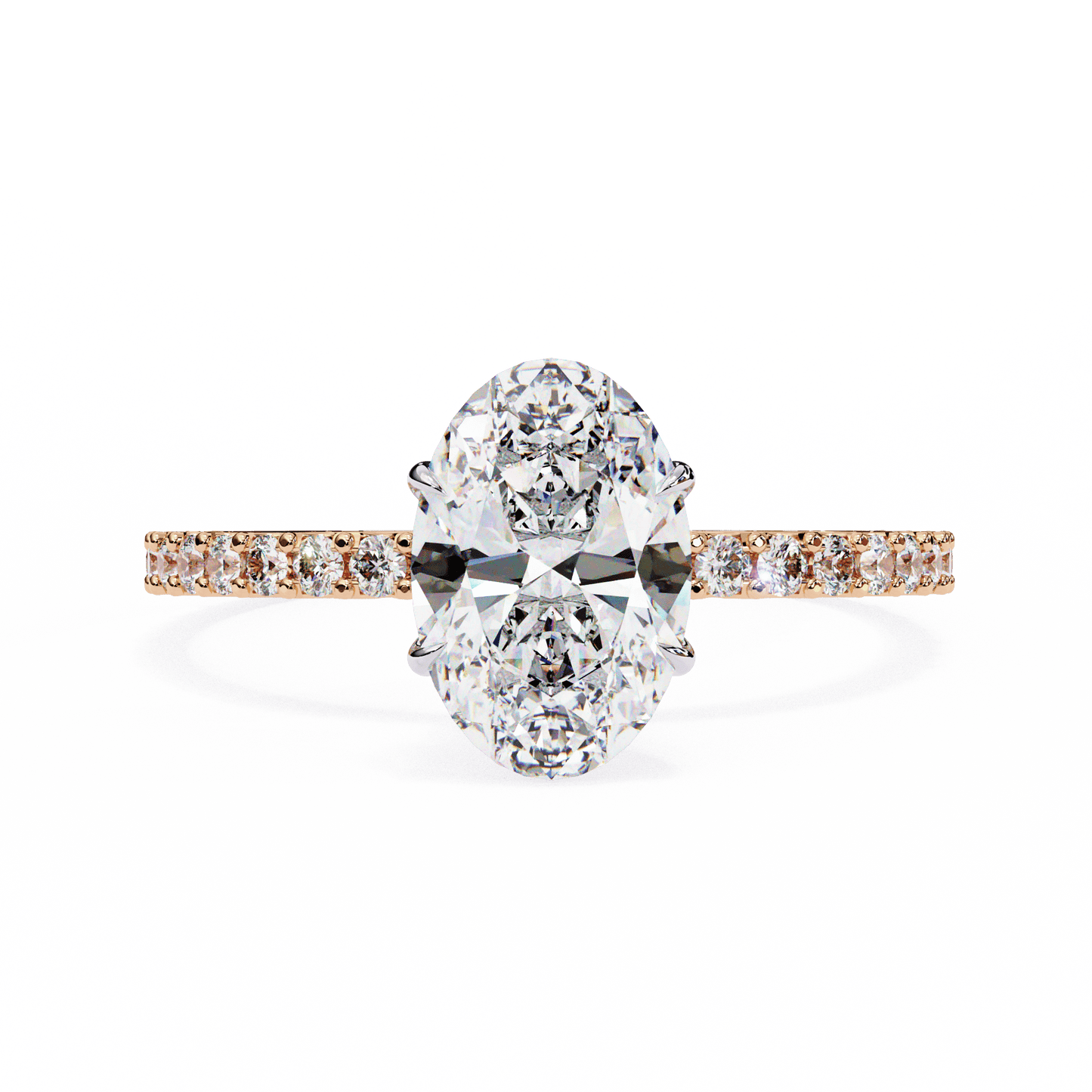 paradise oval diamond ring - espira fine gems