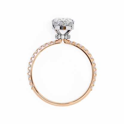 Paradise Pear Diamond Ring