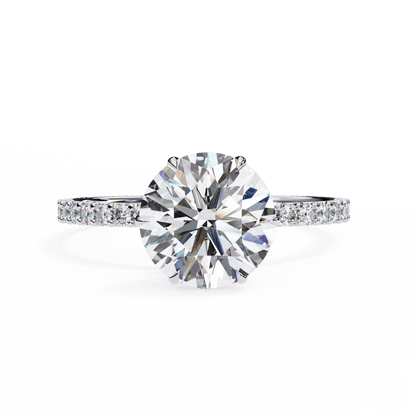 Paradise Round Diamond Ring - Espira Fine Gems