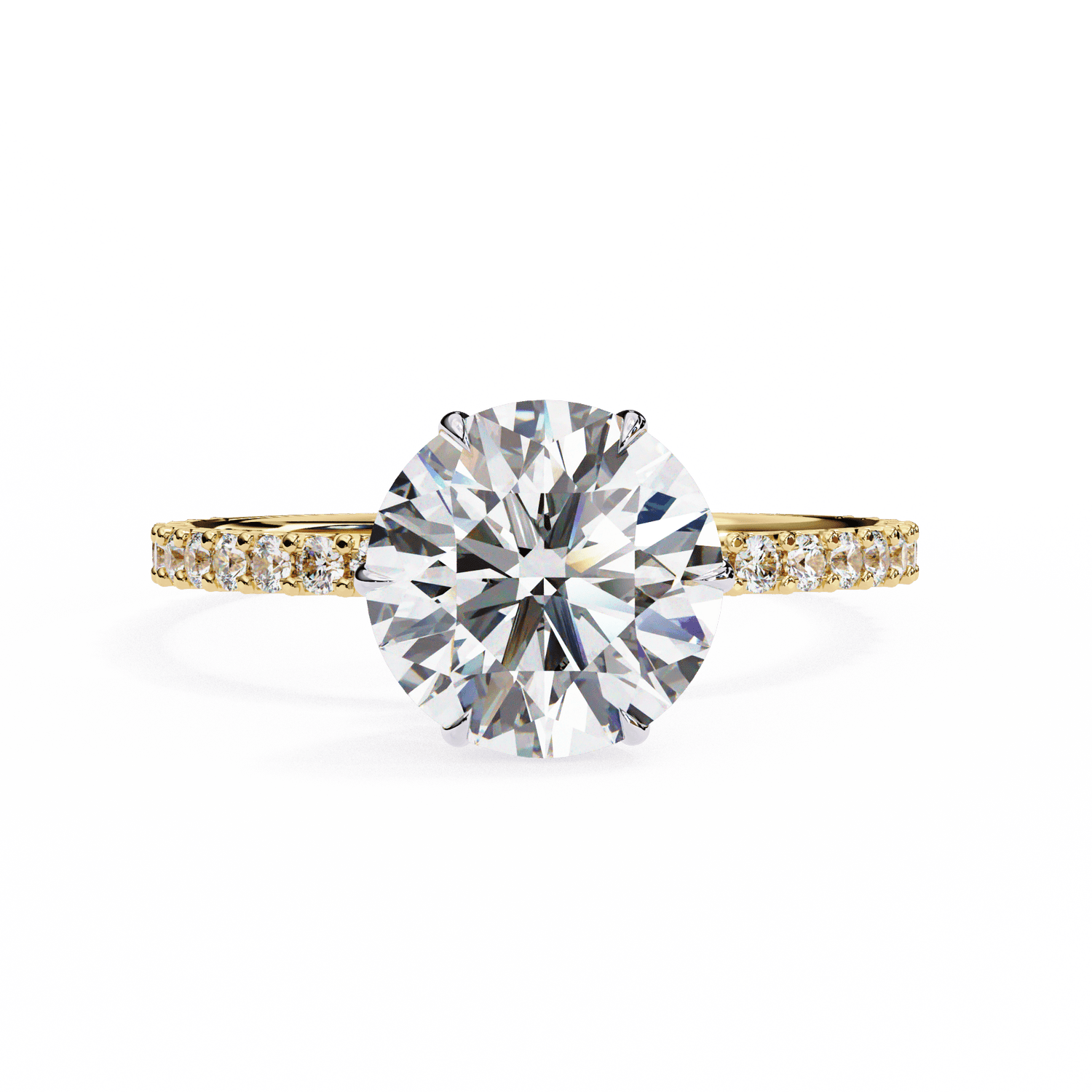 Paradise Round Diamond Ring - Espira Fine Gems