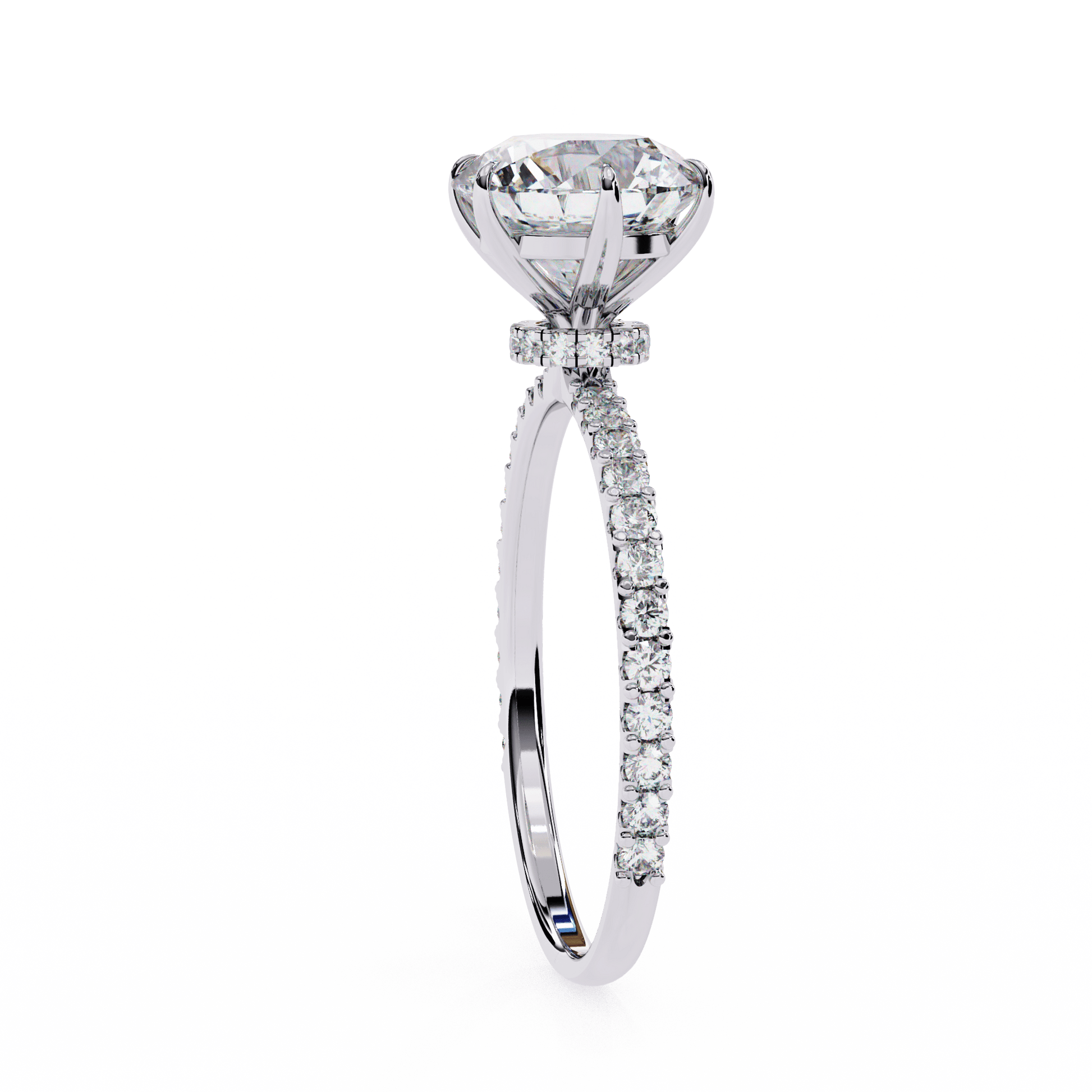 Paradise Round Diamond Ring - Espira Fine Gems