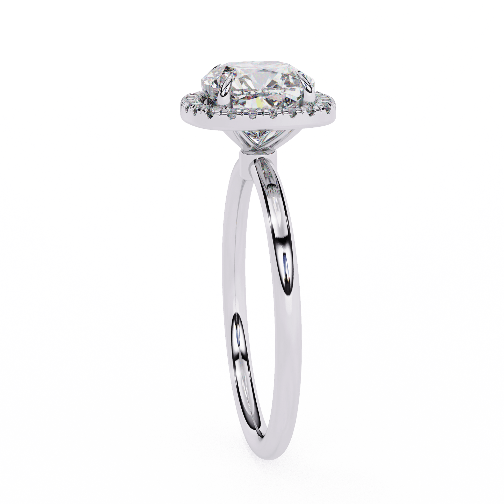 Daystar Cushion Diamond Ring - Espira Fine Gems