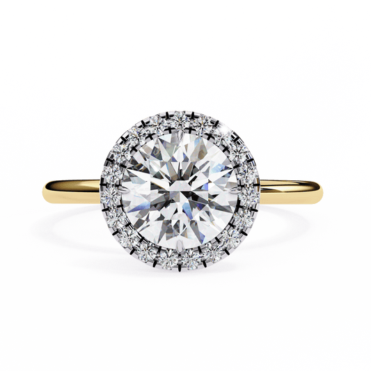 Daystar Round Diamond Ring - Espira Fine Gems