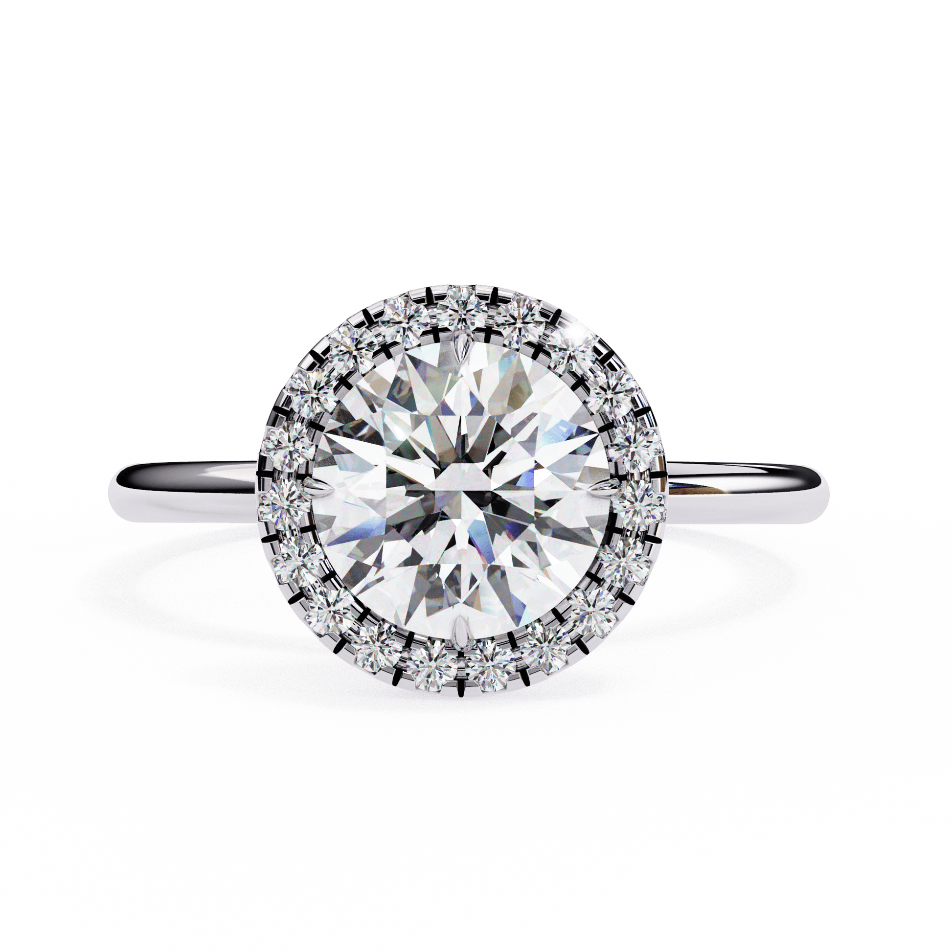 Daystar Round Diamond Ring - Espira Fine Gems