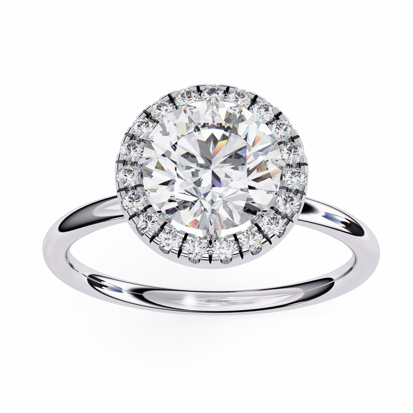 daystar round diamond ring - espira fine gems