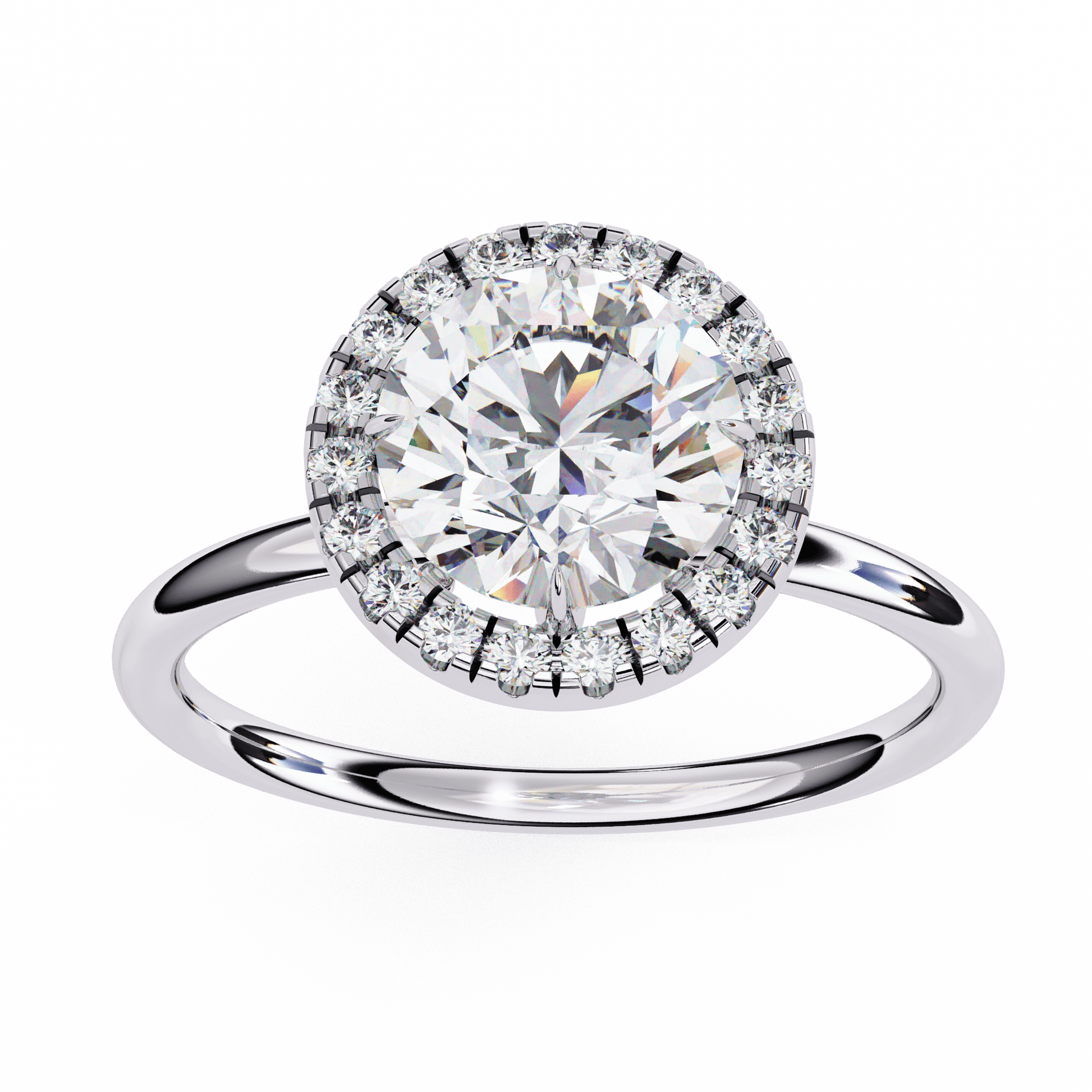 Daystar Round Diamond Ring - Espira Fine Gems