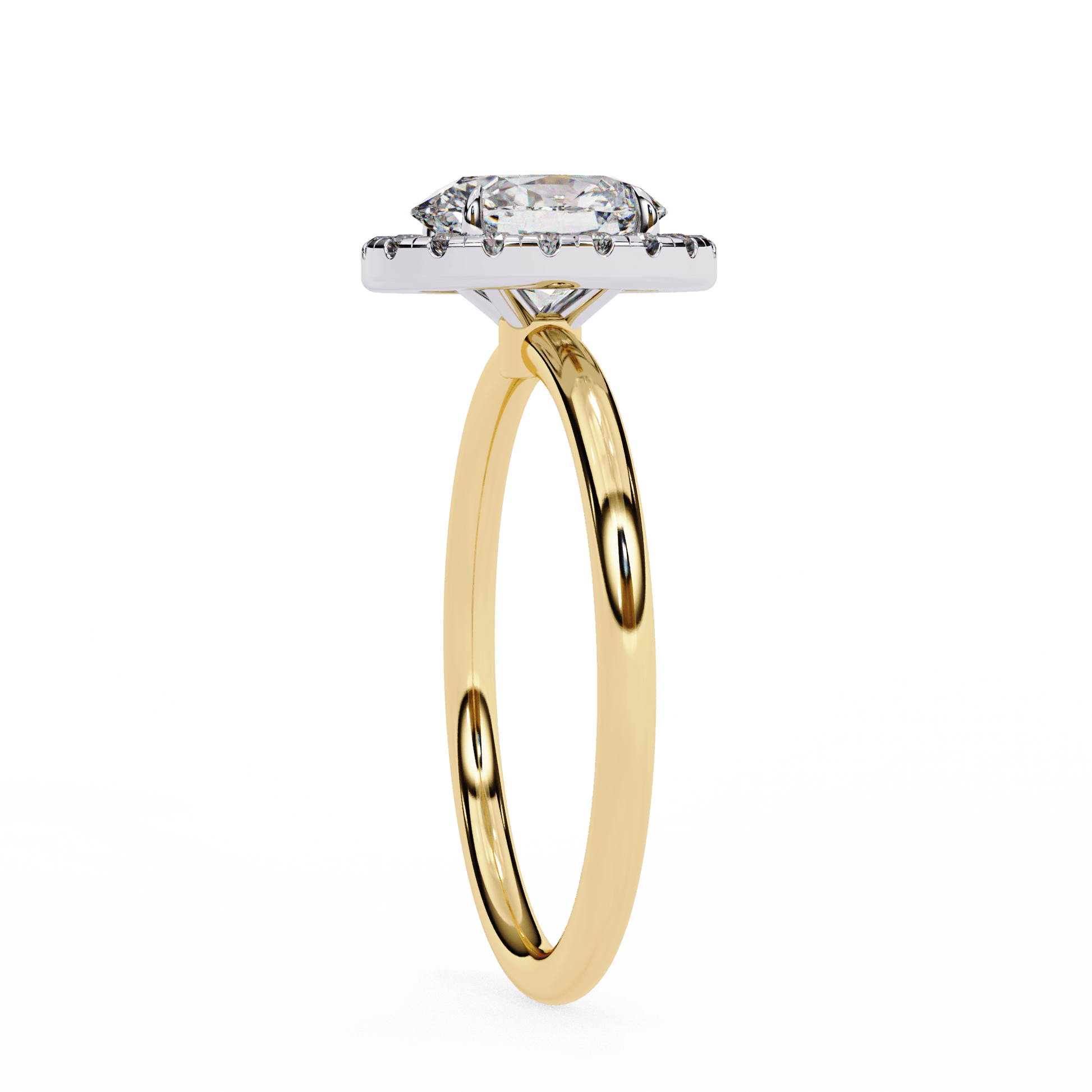 Daystar Oval Diamond Ring - Espira Fine Gems