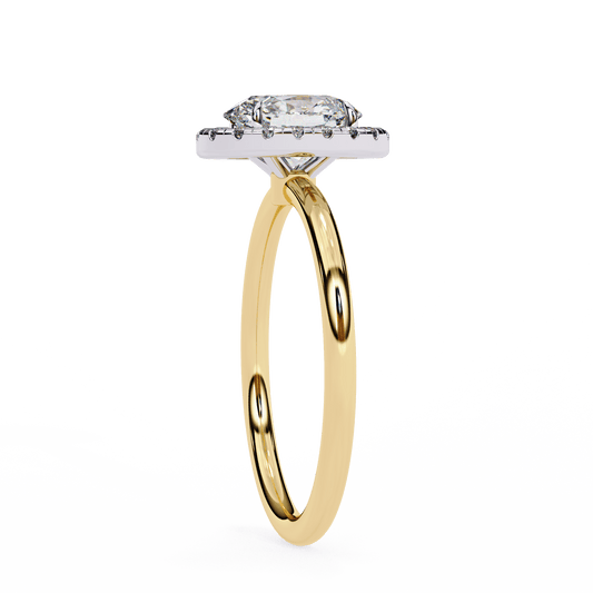 Daystar Oval Diamond Ring - Espira Fine Gems