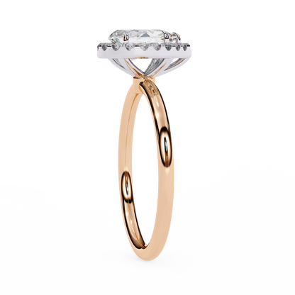 Daystar Pear Diamond Ring - Espira Fine Gems