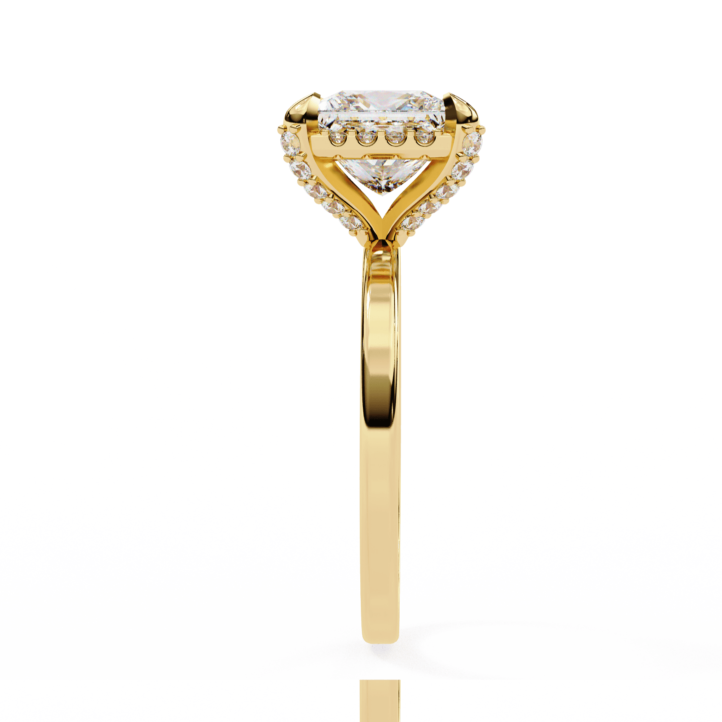 royal icon princess diamond ring - espira fine gems