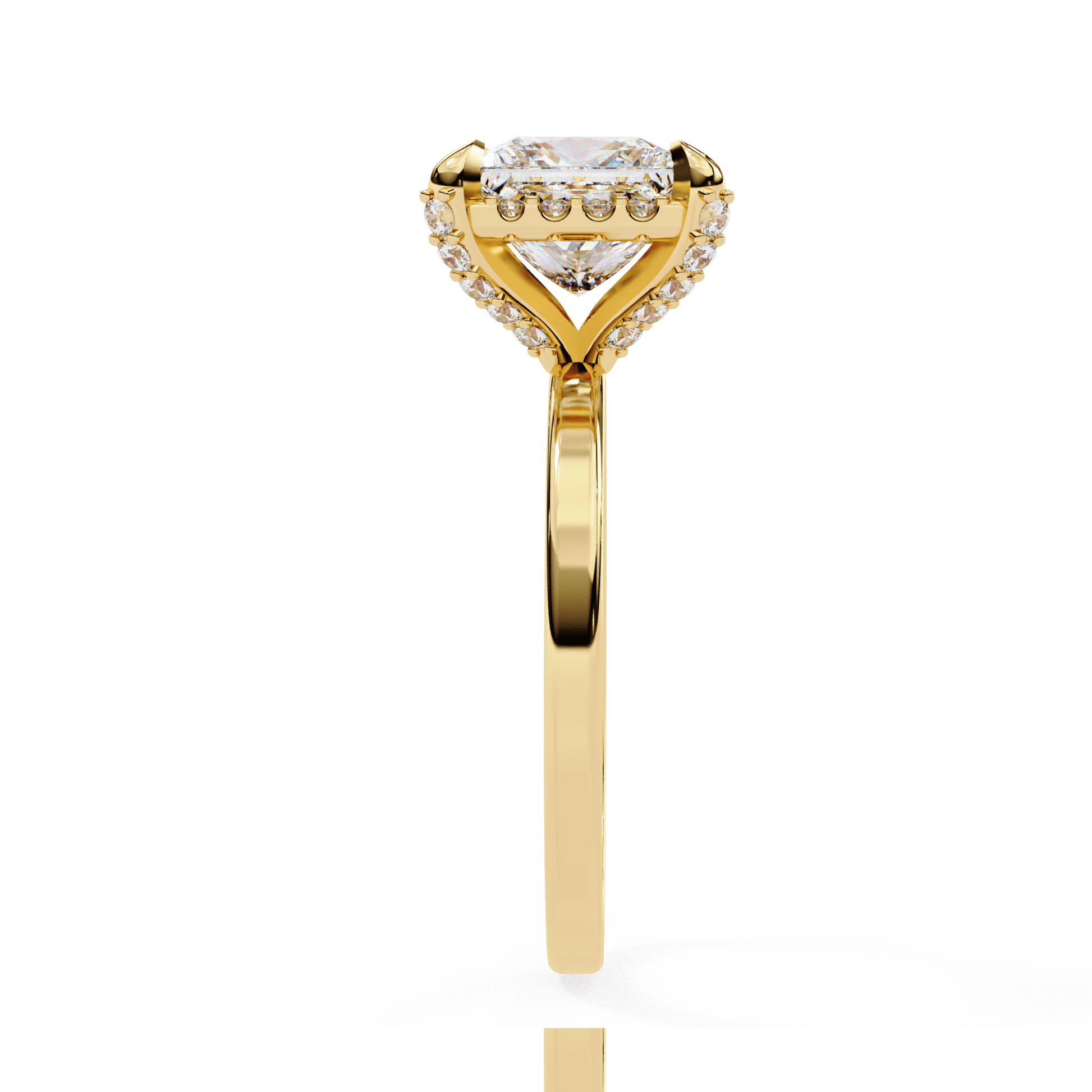 Royal Icon Princess Diamond Ring - Espira Fine Gems