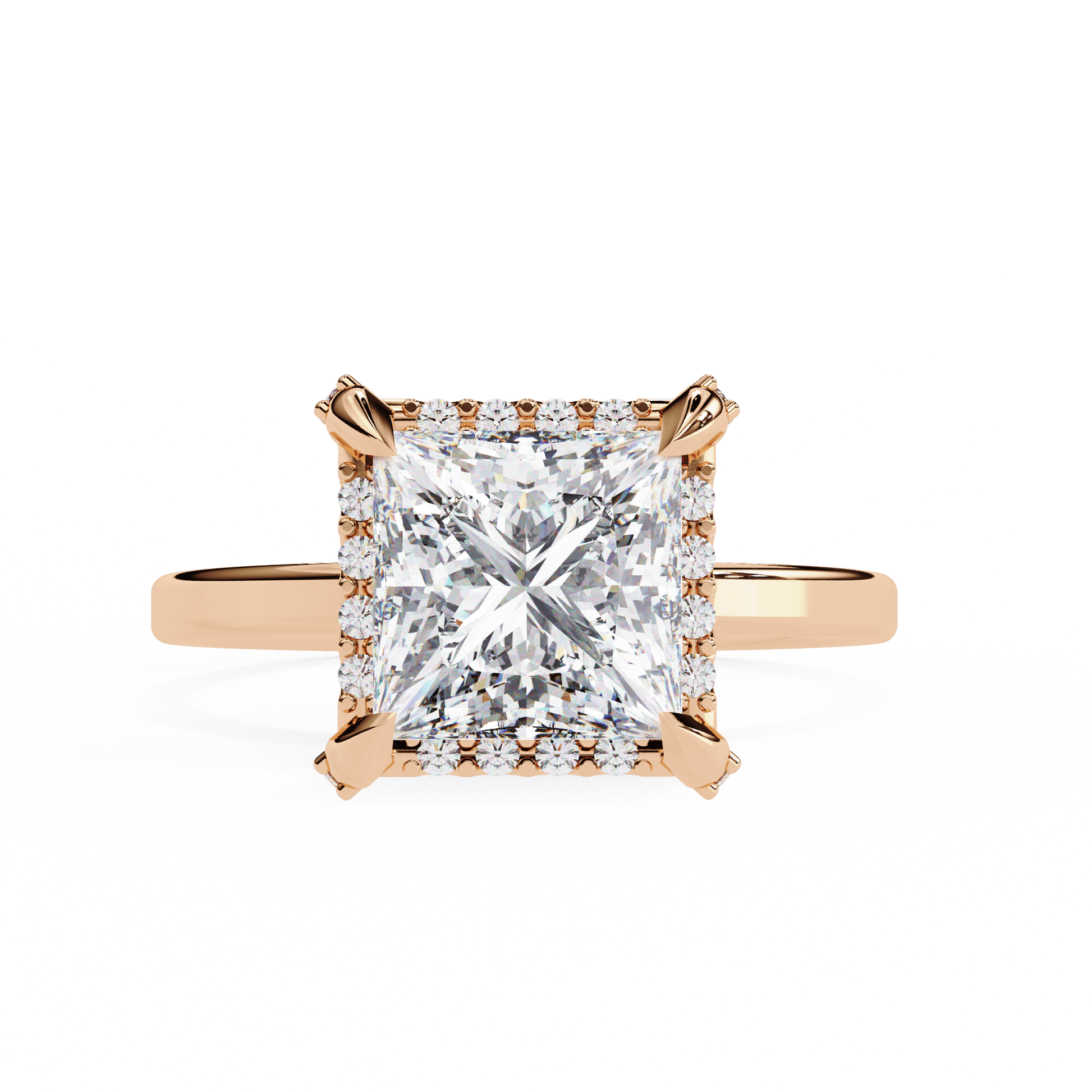 Royal Icon Princess Diamond Ring - Espira Fine Gems