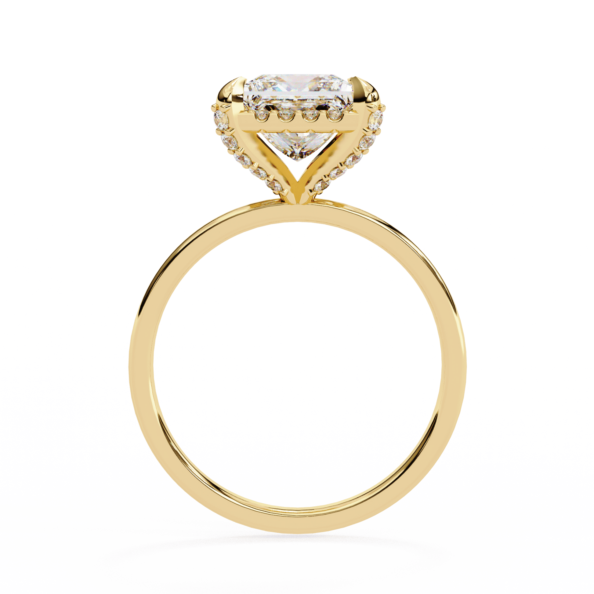 Royal Icon Princess Diamond Ring - Espira Fine Gems