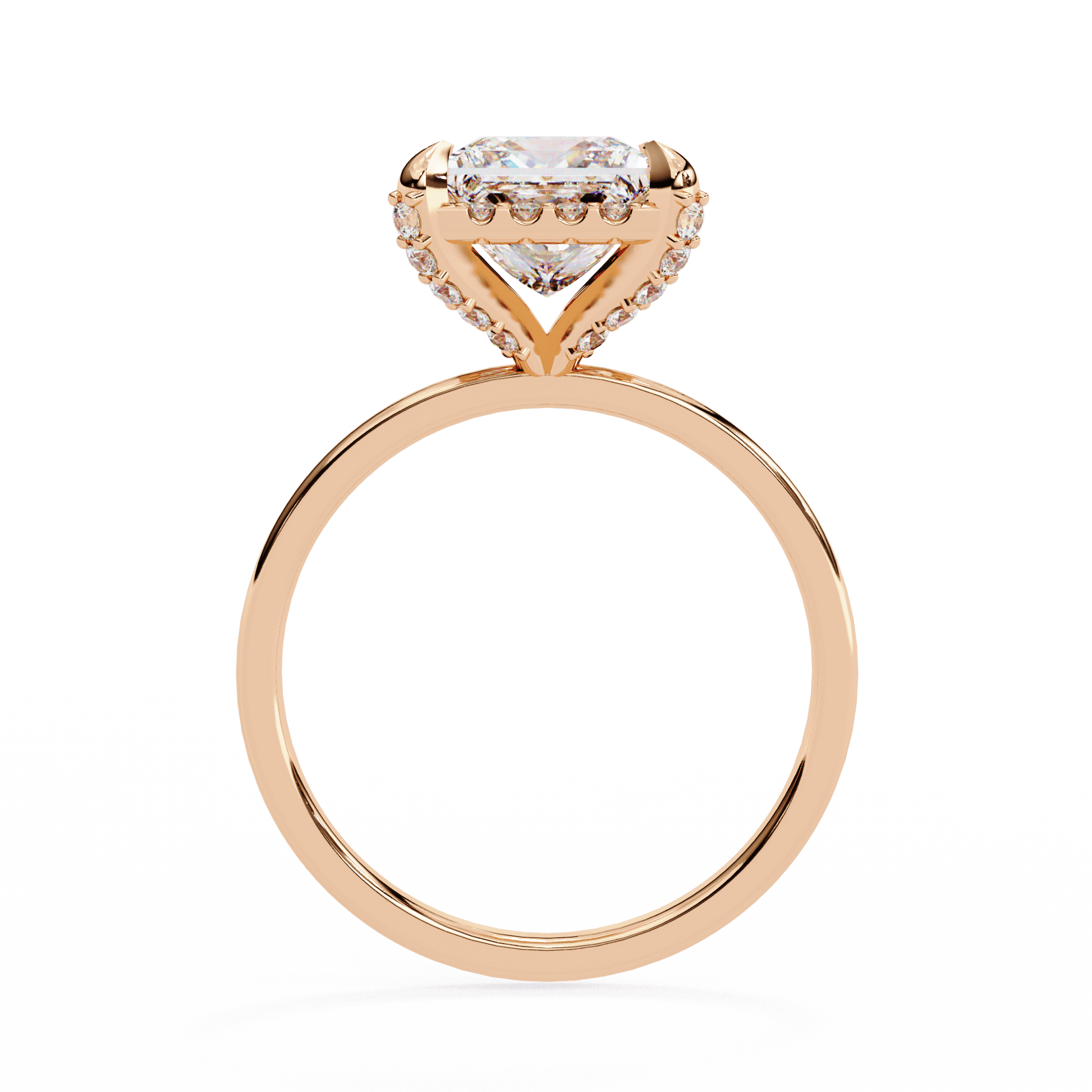 Royal Icon Princess Diamond Ring - Espira Fine Gems