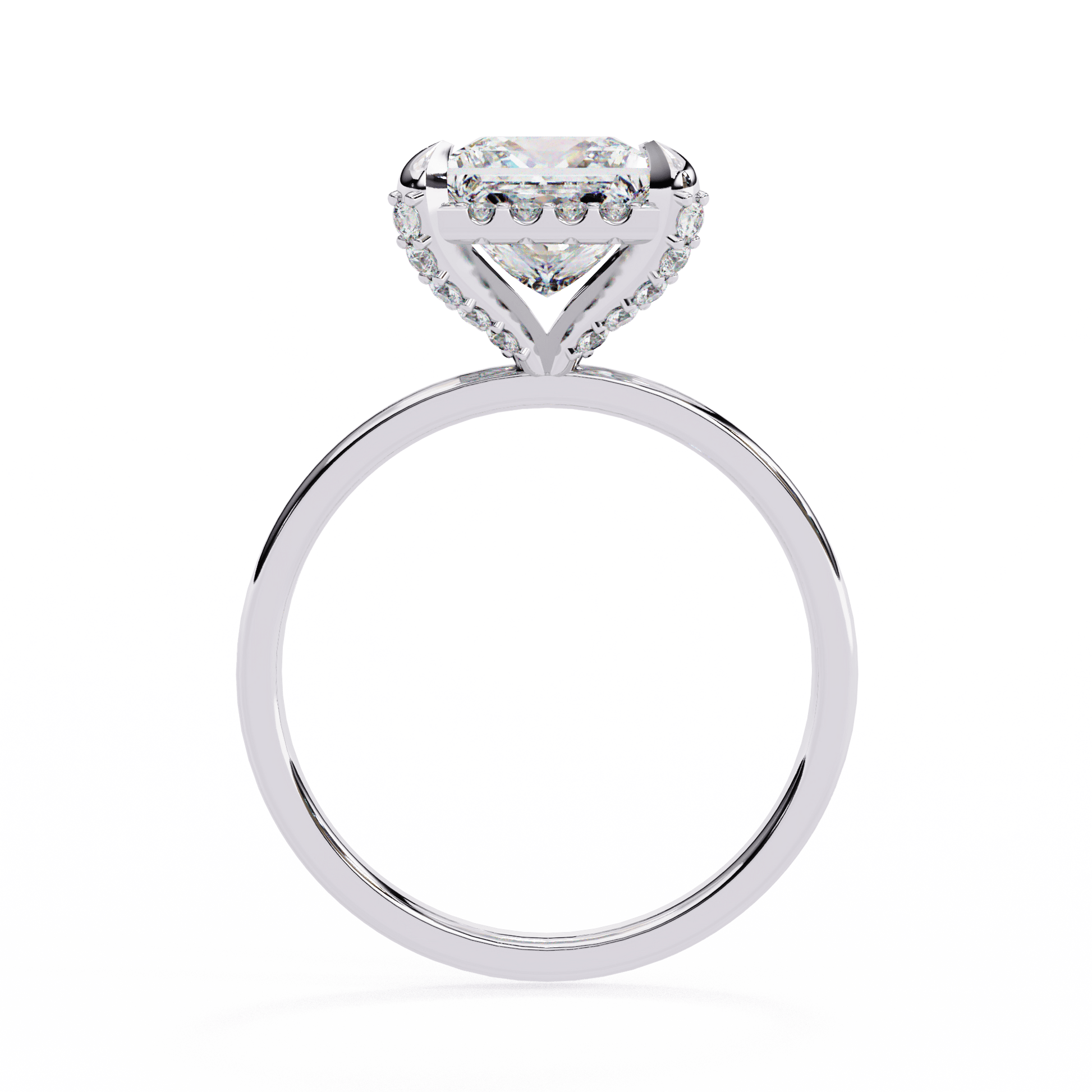 Royal Icon Princess Diamond Ring - Espira Fine Gems