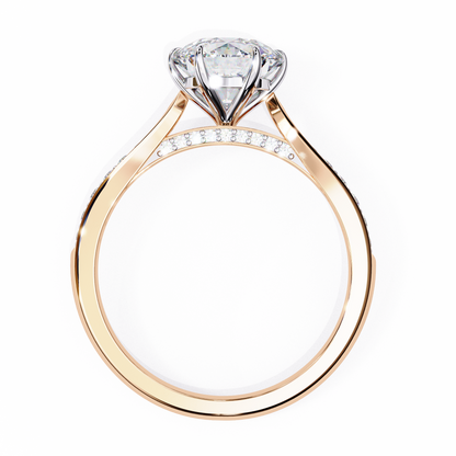 Nobleza Round Diamond Ring - Espira Fine Gems