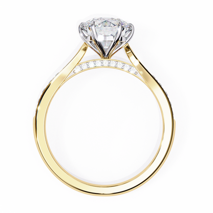 Nobleza Round Diamond Ring - Espira Fine Gems