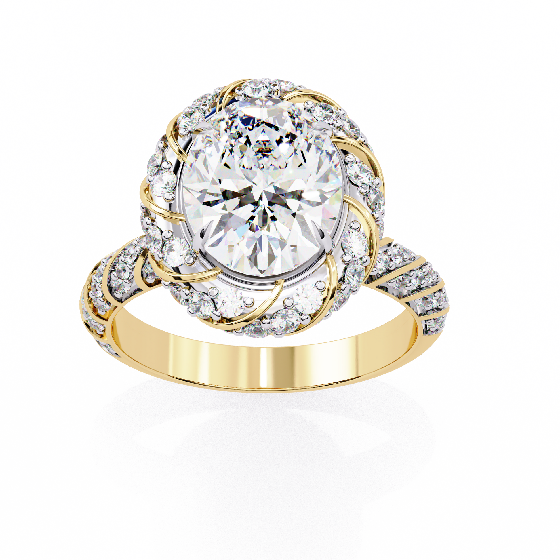 Aurora Royale Diamond Ring - Espira Fine Gems