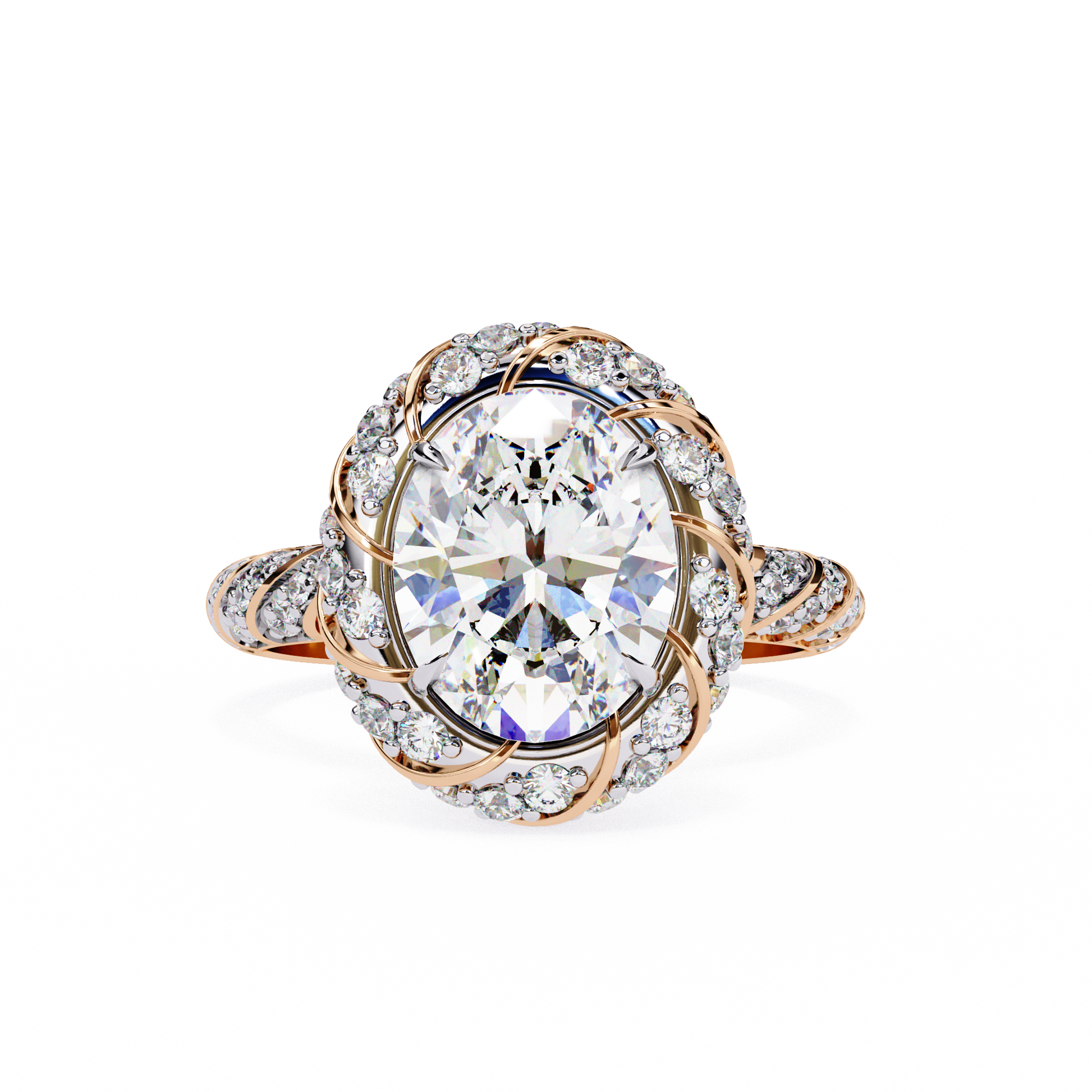 Aurora Royale Diamond Ring - Espira Fine Gems