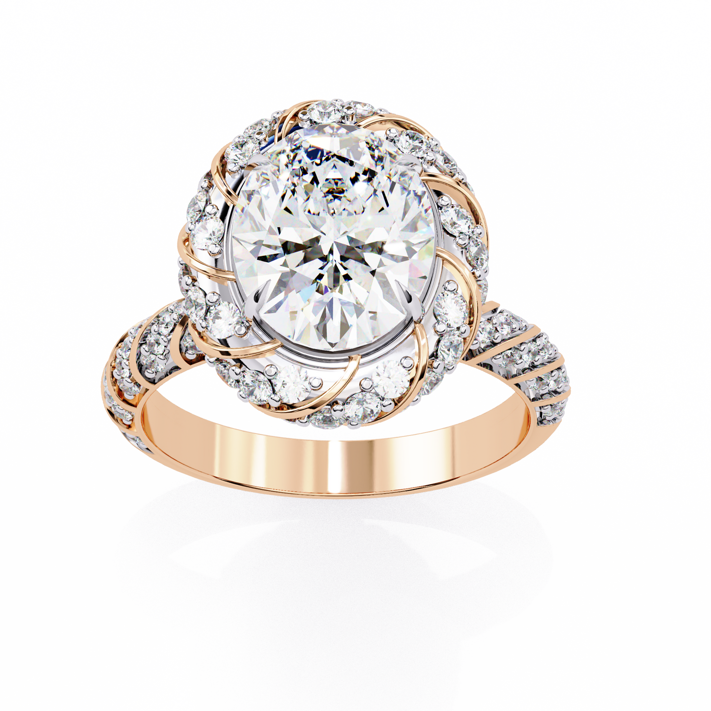 aurora royale diamond ring - espira fine gems