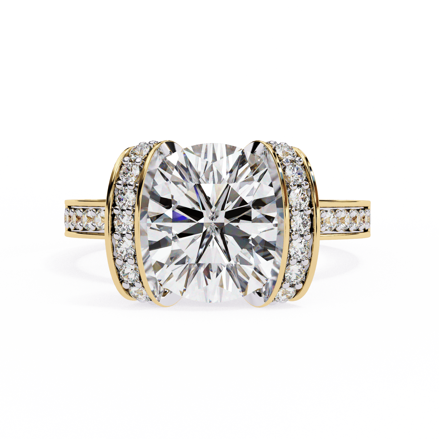 cosmo round diamond ring - espira fine gems