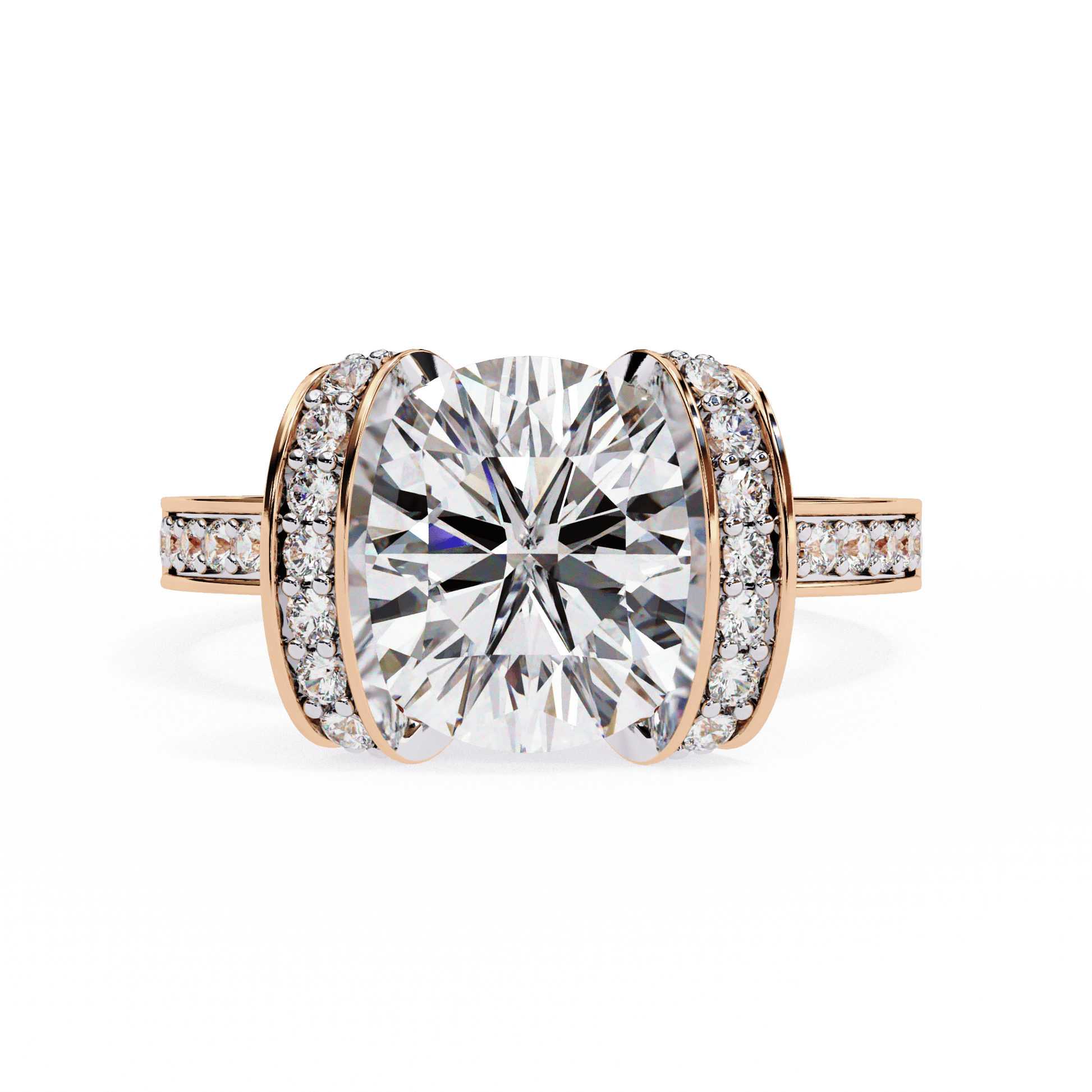 Cosmo Round Diamond Ring - Espira Fine Gems