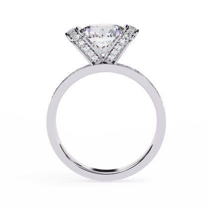 Cosmo Round Diamond Ring - Espira Fine Gems