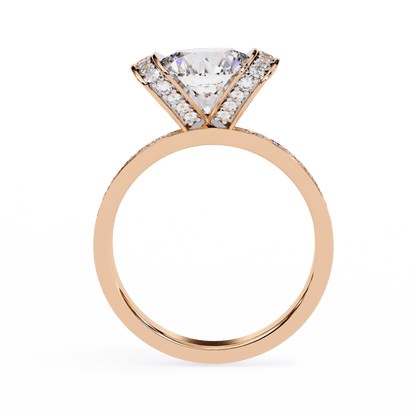 Cosmo Round Diamond Ring - Espira Fine Gems