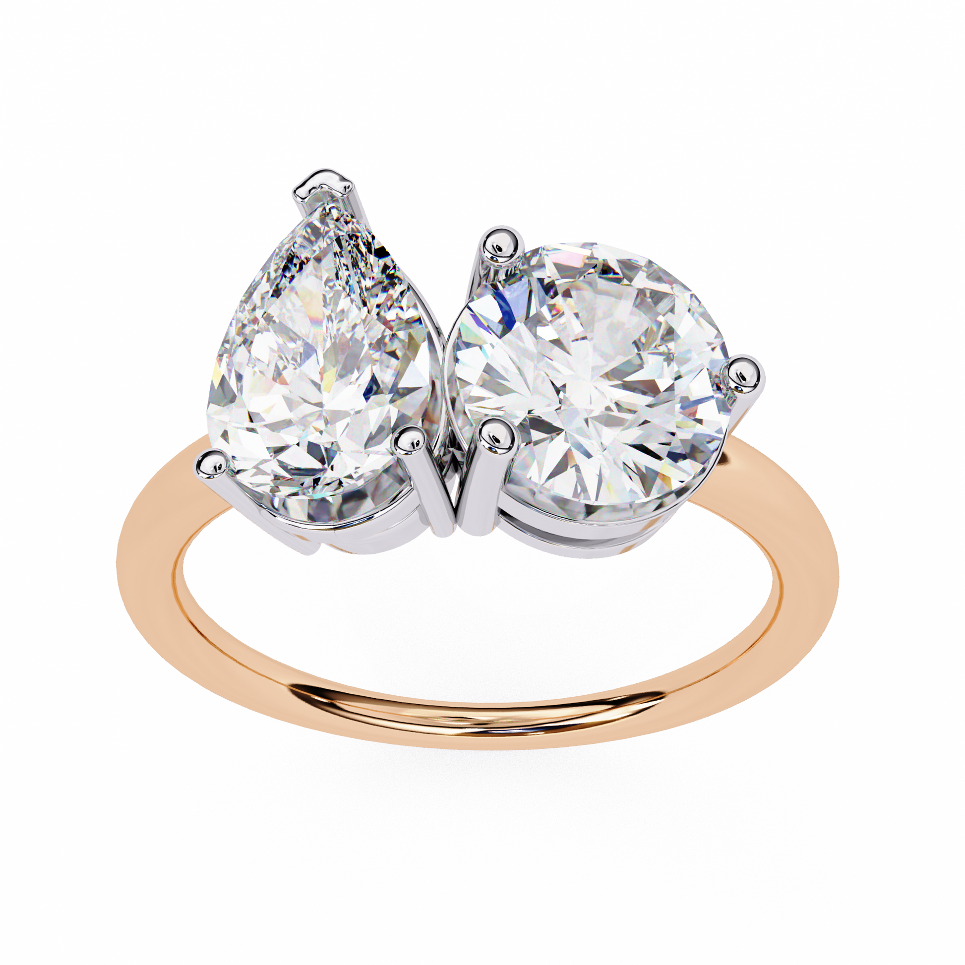 The Kylie Ring aka Toi et Moi Diamond Ring - Espira Fine Gems