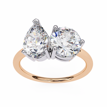 The Kylie Ring aka Toi et Moi Diamond Ring - Espira Fine Gems