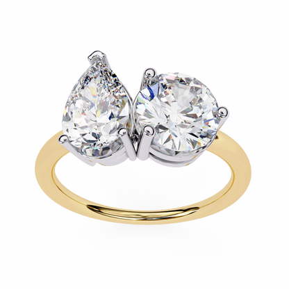 The Kylie Ring aka Toi et Moi Diamond Ring - Espira Fine Gems