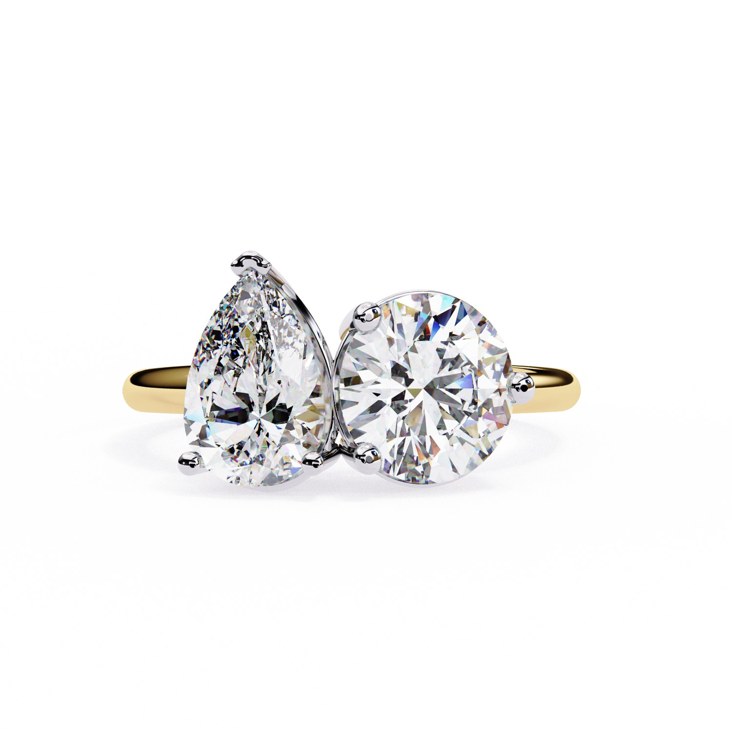The Kylie Ring aka Toi et Moi Diamond Ring - Espira Fine Gems