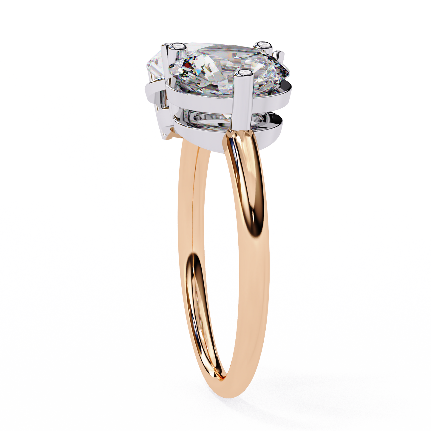 the kylie ring aka toi et moi diamond ring - espira fine gems