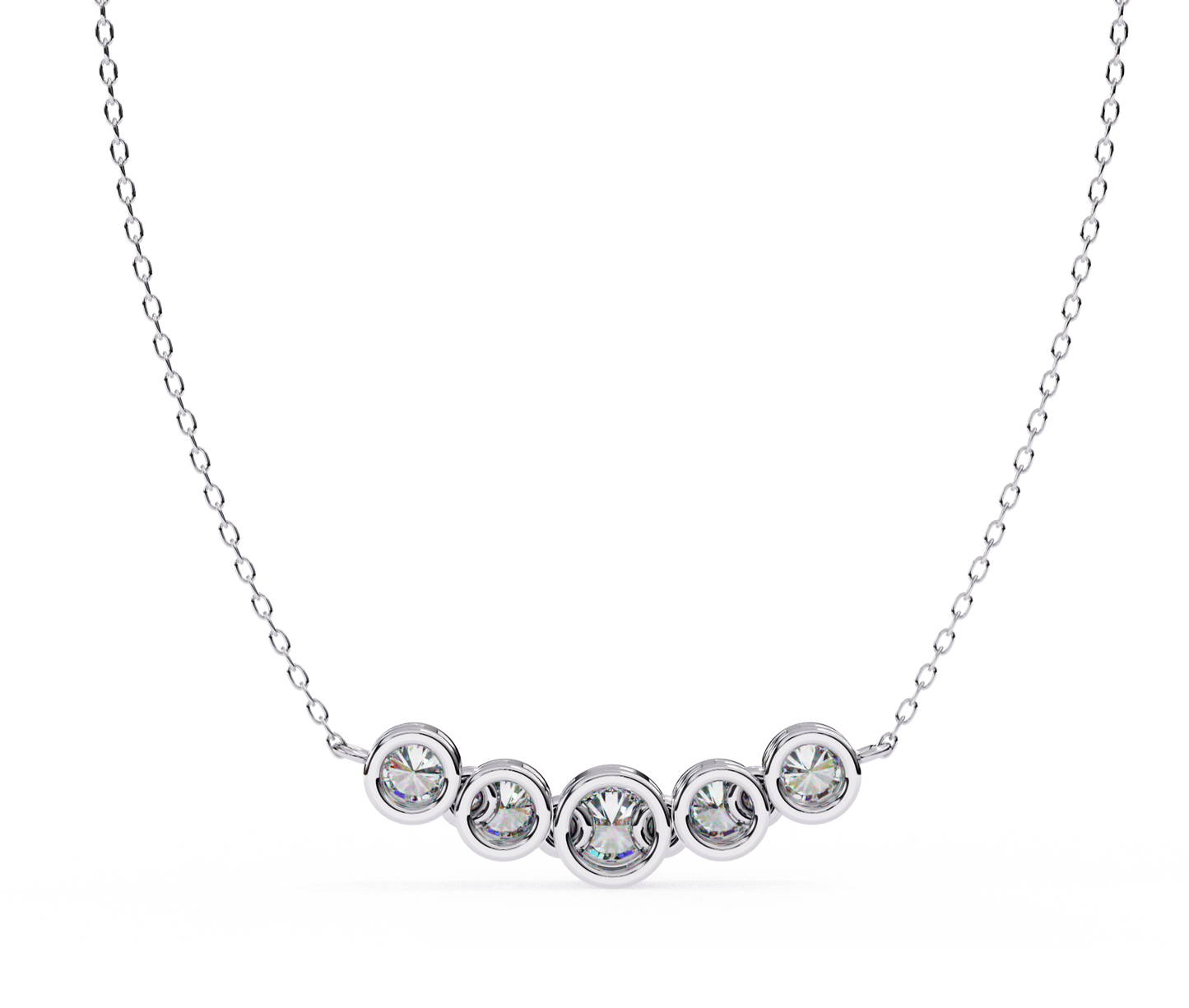 pendentif diamant floris céleste